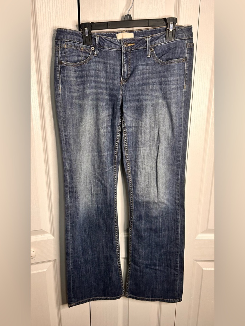 Banana‎ Republic Womens Size 30/10 Blue Slim Bootcut Low Rise Denim Jeans Y2K